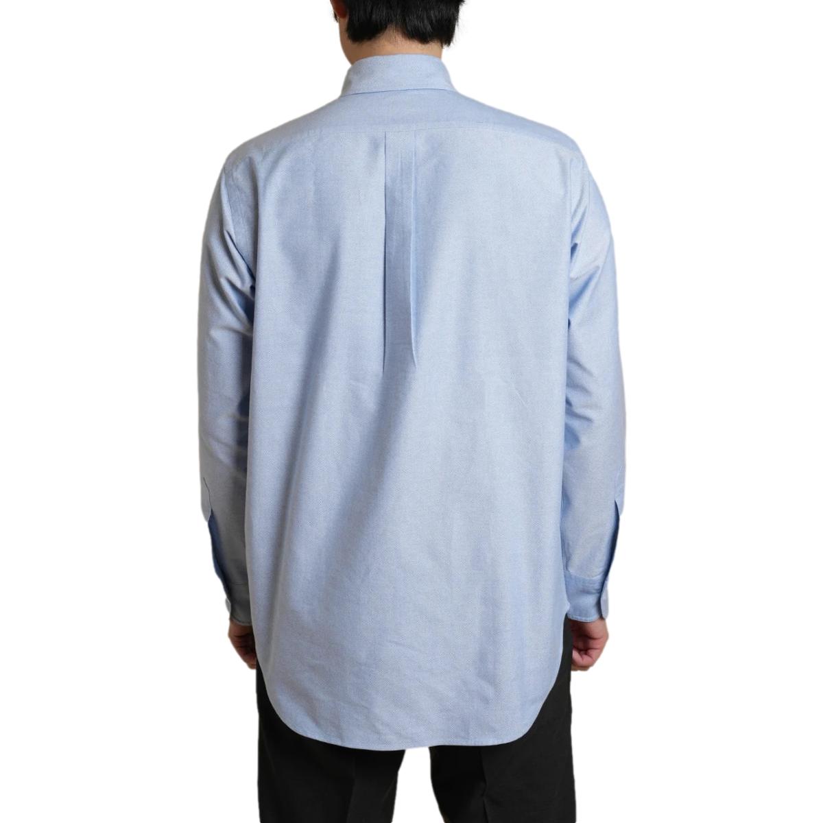 Ametora Button-Down Selvedge Oxford Shirt Blue - Shirts