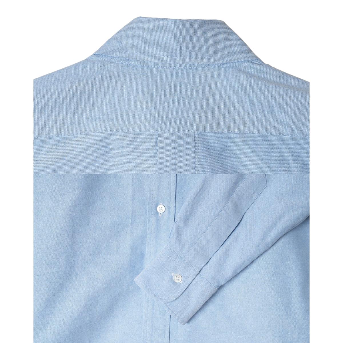 Ametora Button-Down Selvedge Oxford Shirt Blue - Shirts