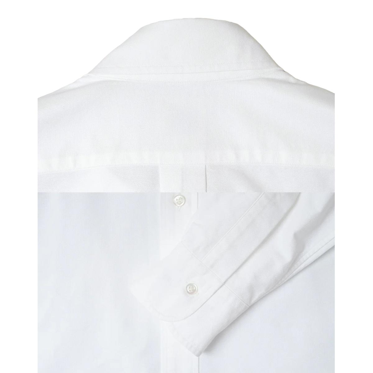Ametora Button-Down Selvedge Oxford Shirt White - Shirts