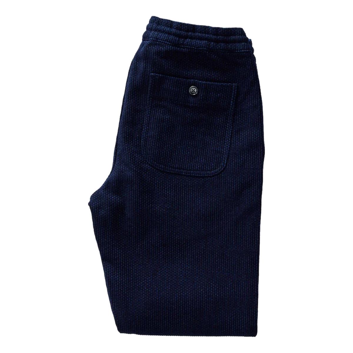 Après Pant Rinsed Indigo Sashiko - Pant