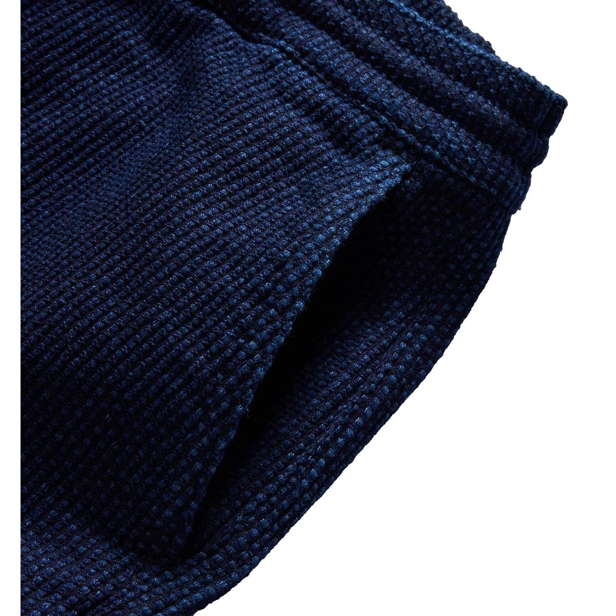 Après Pant Rinsed Indigo Sashiko - Pant