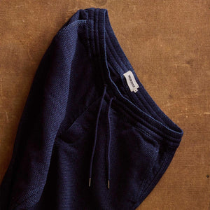 Après Pant Rinsed Indigo Sashiko - Pant