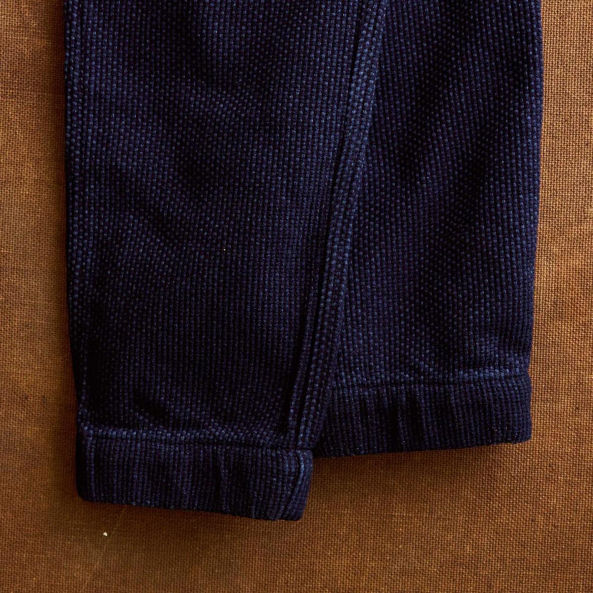 Après Pant Rinsed Indigo Sashiko - Pant