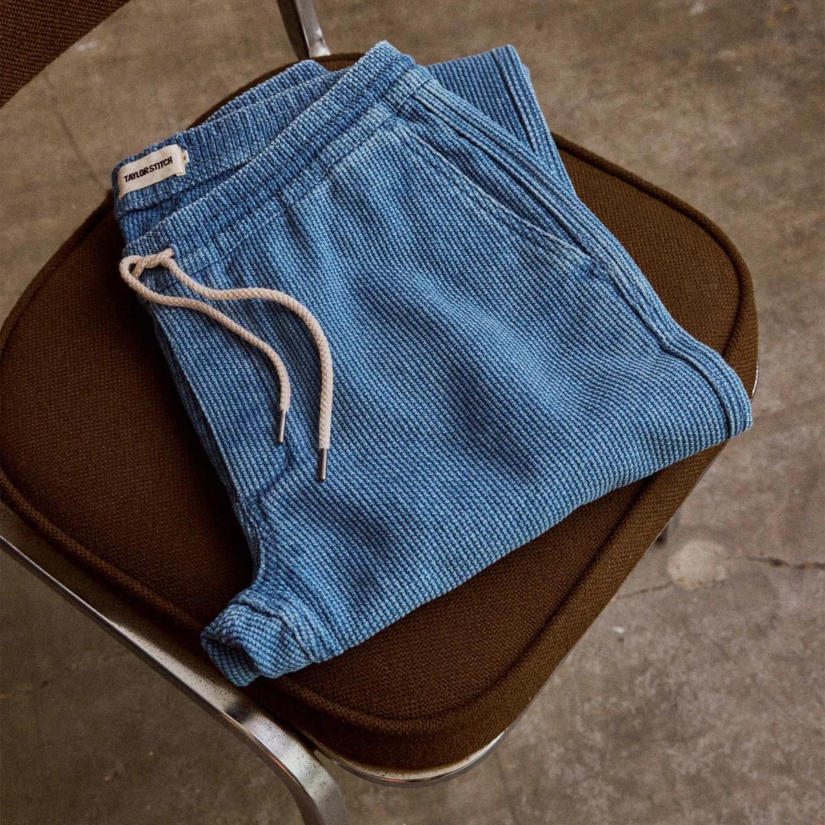 Après Pant Washed Indigo Sashiko - Pant