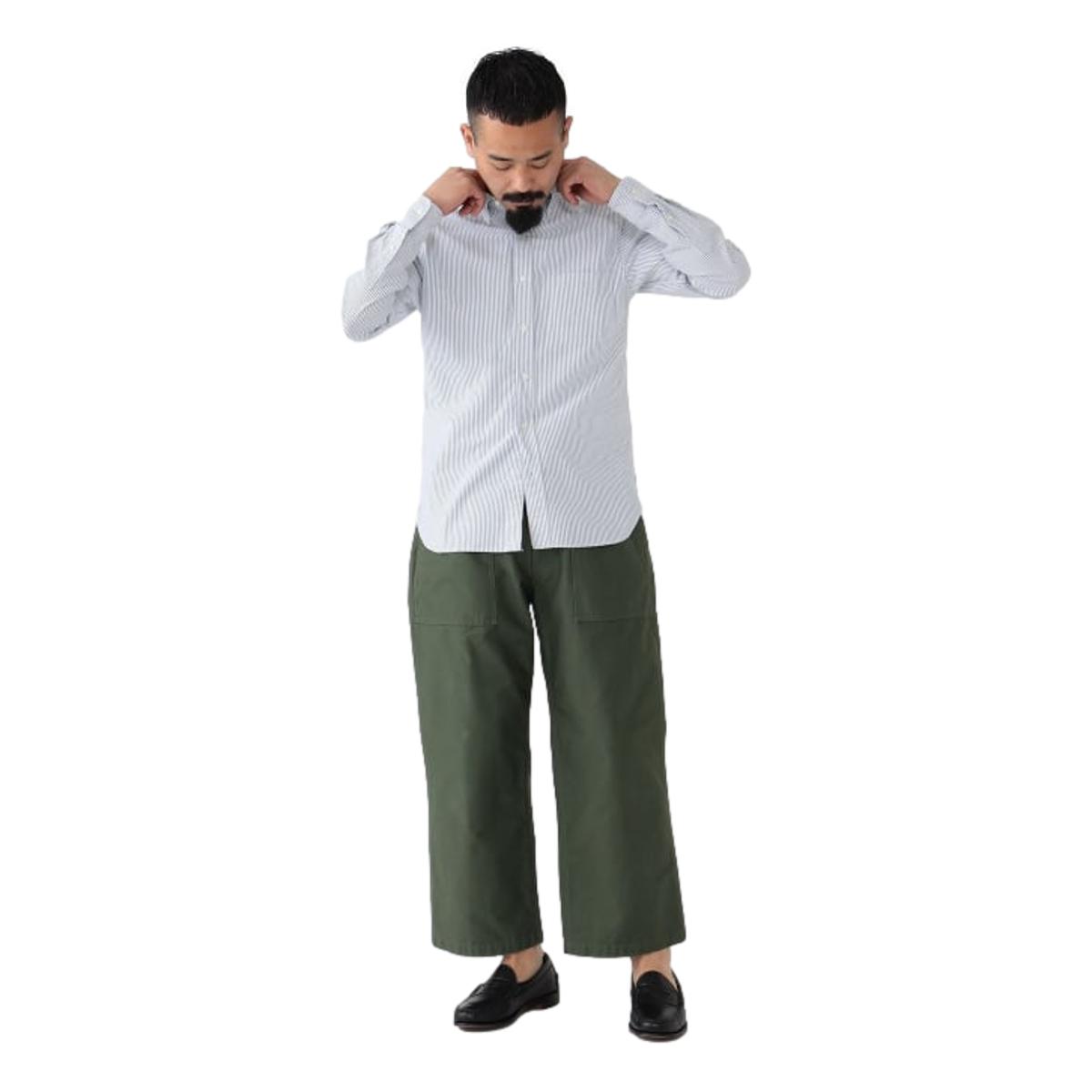 B.D. Oxford Candy Stripe Blue - Shirts