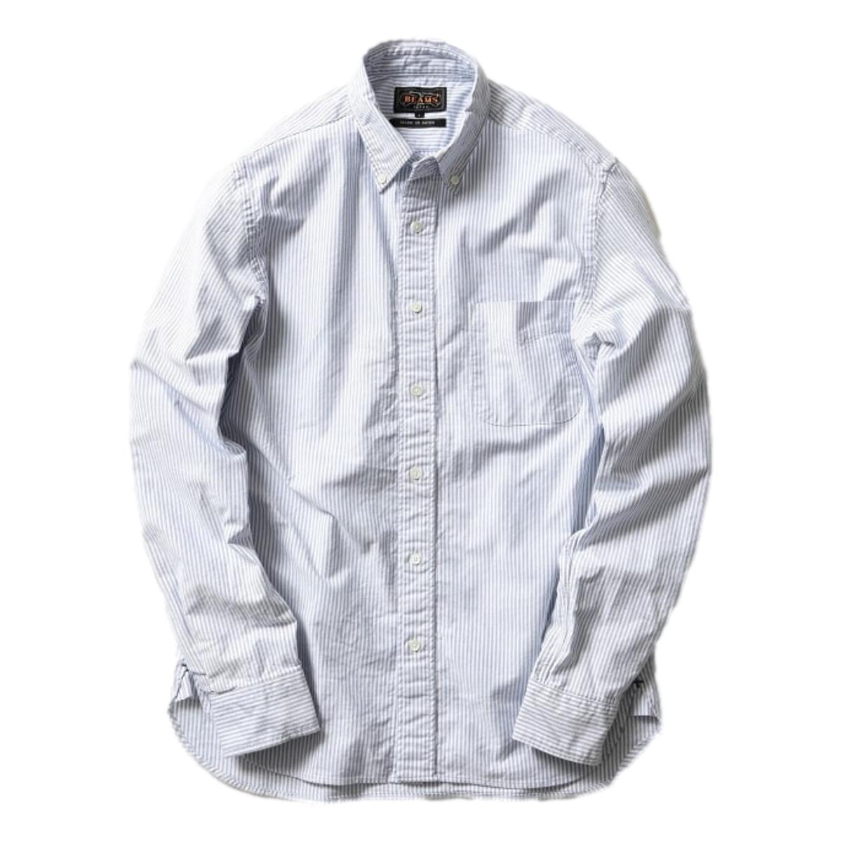 B.D. Oxford Candy Stripe Blue - Shirts