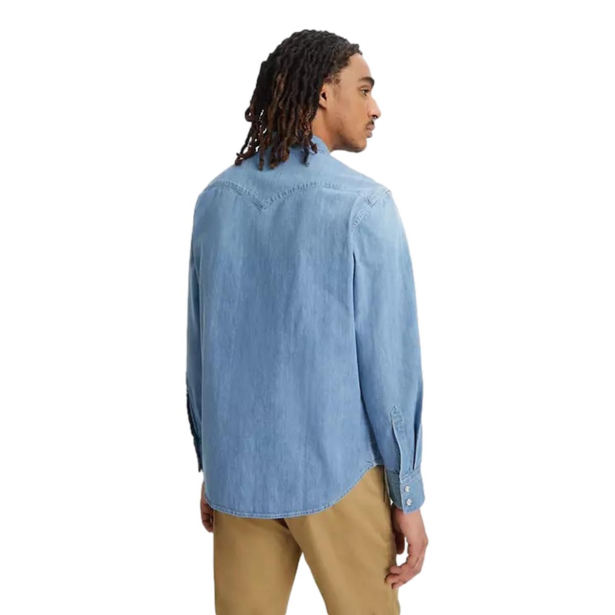 Barstow Western Denim Shirt Esta Noche - Shirt