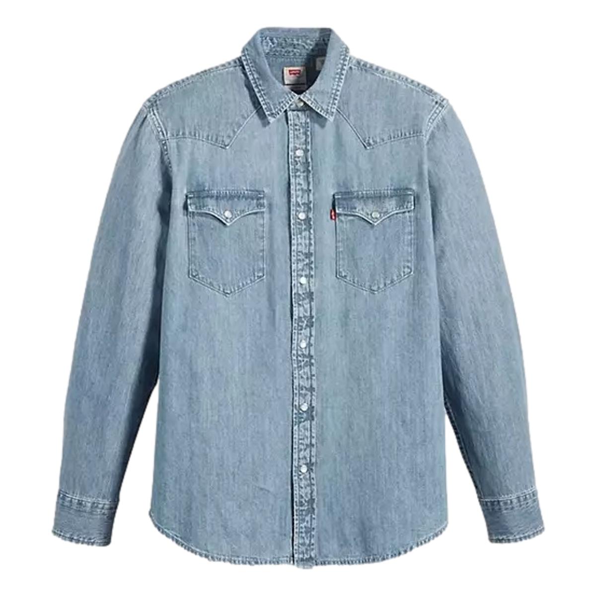 Barstow Western Denim Shirt Esta Noche - Shirt