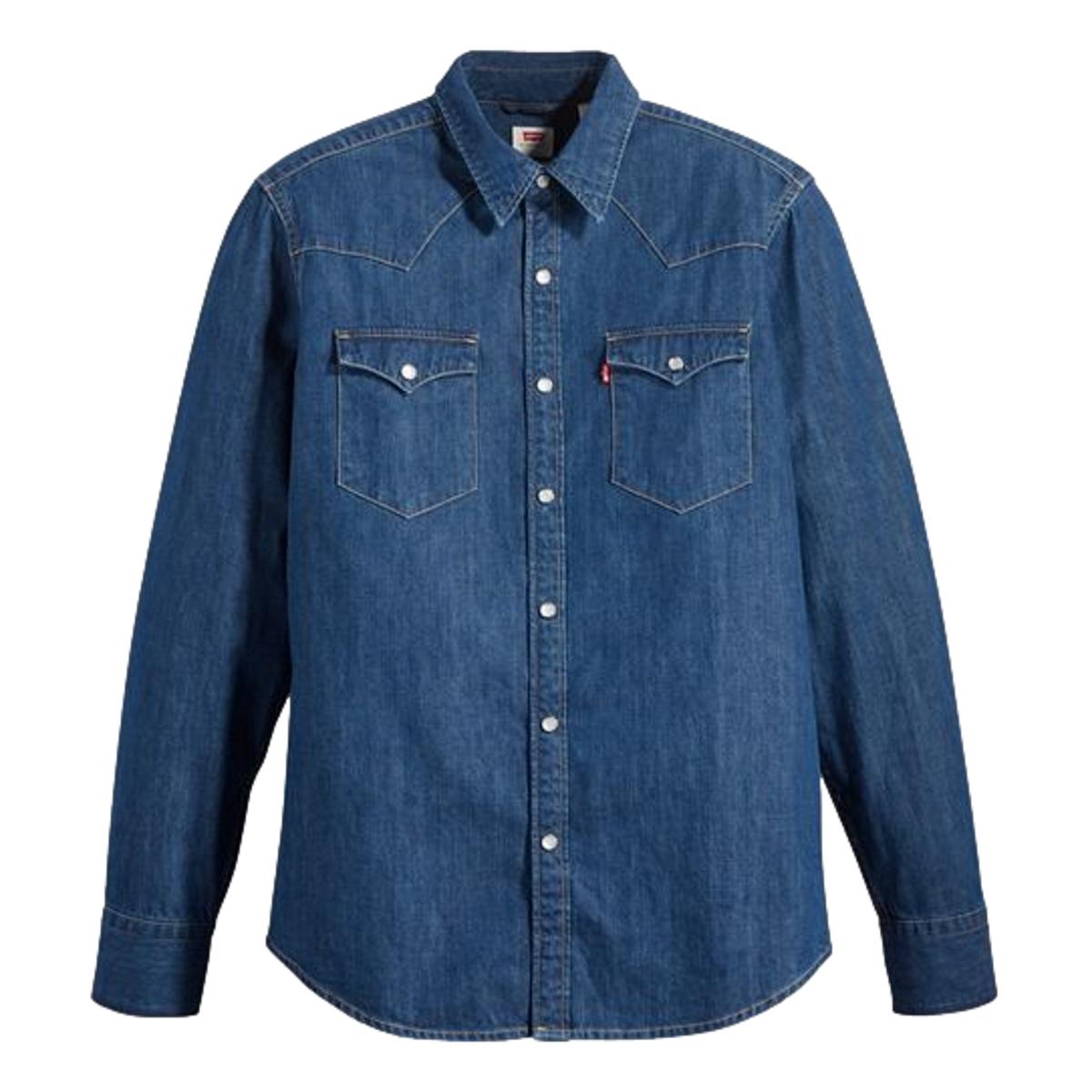 Barstow Western Denim Shirt lower haight - Shirt