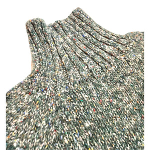 Bayer Roll Neck Green Multi Fleck - Sweater