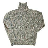 Bayer Roll Neck Green Multi Fleck - Sweater