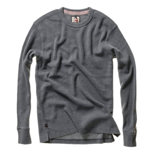 Bi-Waffle Crew Carbon - Crew neck