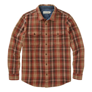 Blanket Shirt Copper Spotlight Plaid - Shirts