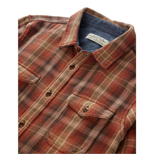 Blanket Shirt Copper Spotlight Plaid - Shirts