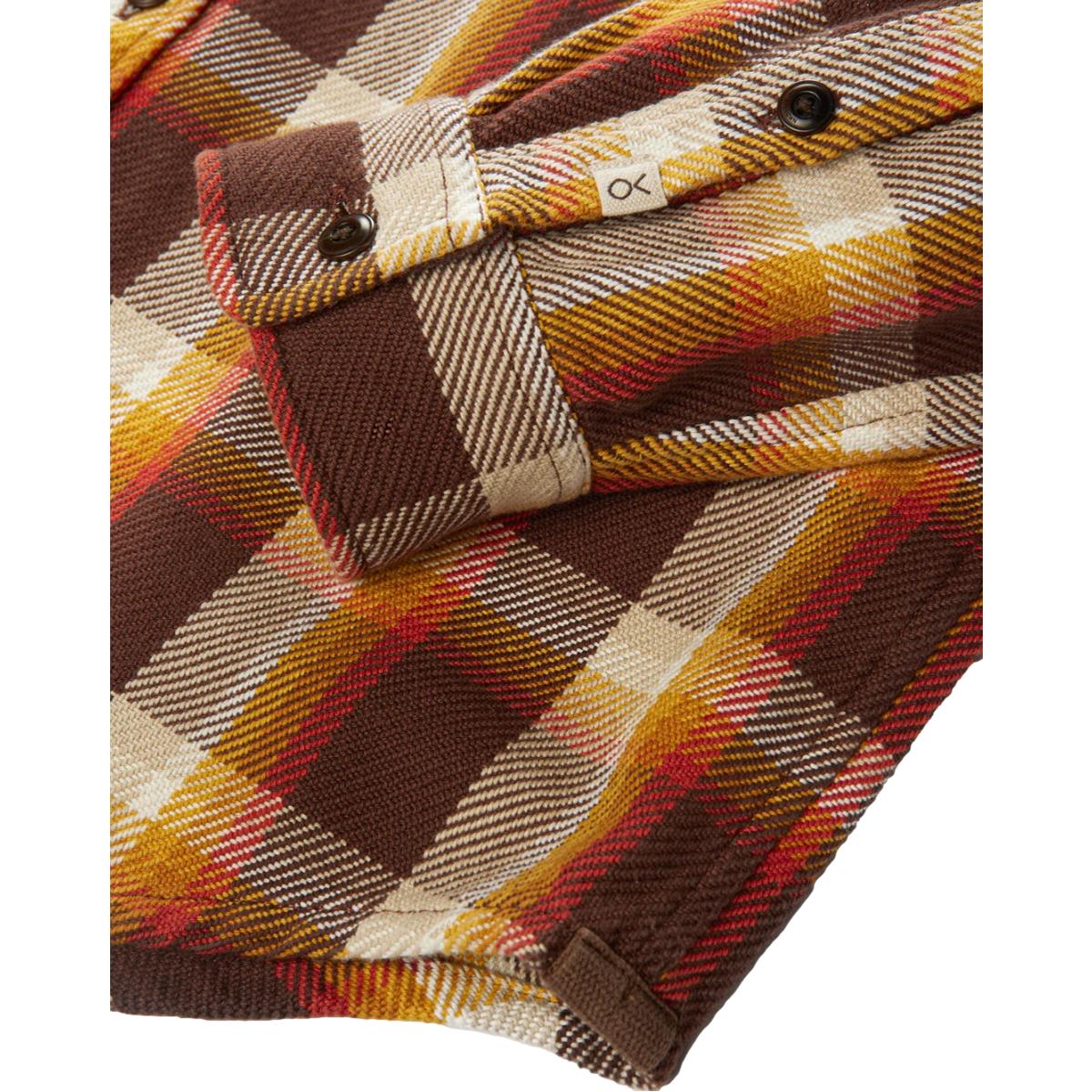 Blanket Shirt Dark Roast Nostalgic Plaid - Shirts