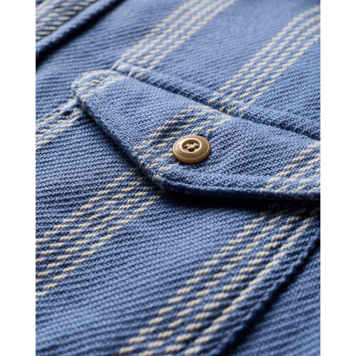 Blanket Shirt Solimar Blue Skyline Stripe - Shirts