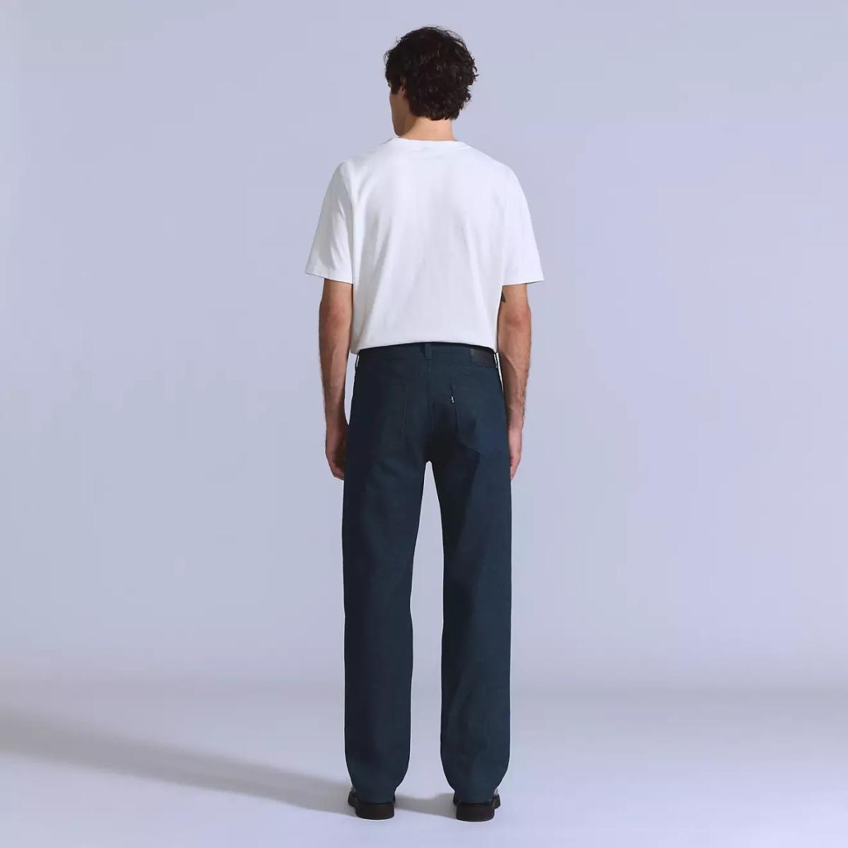 Blue Tab Anchor Relaxed Selvedge Idea Blue Medium Wash - MILWORKS