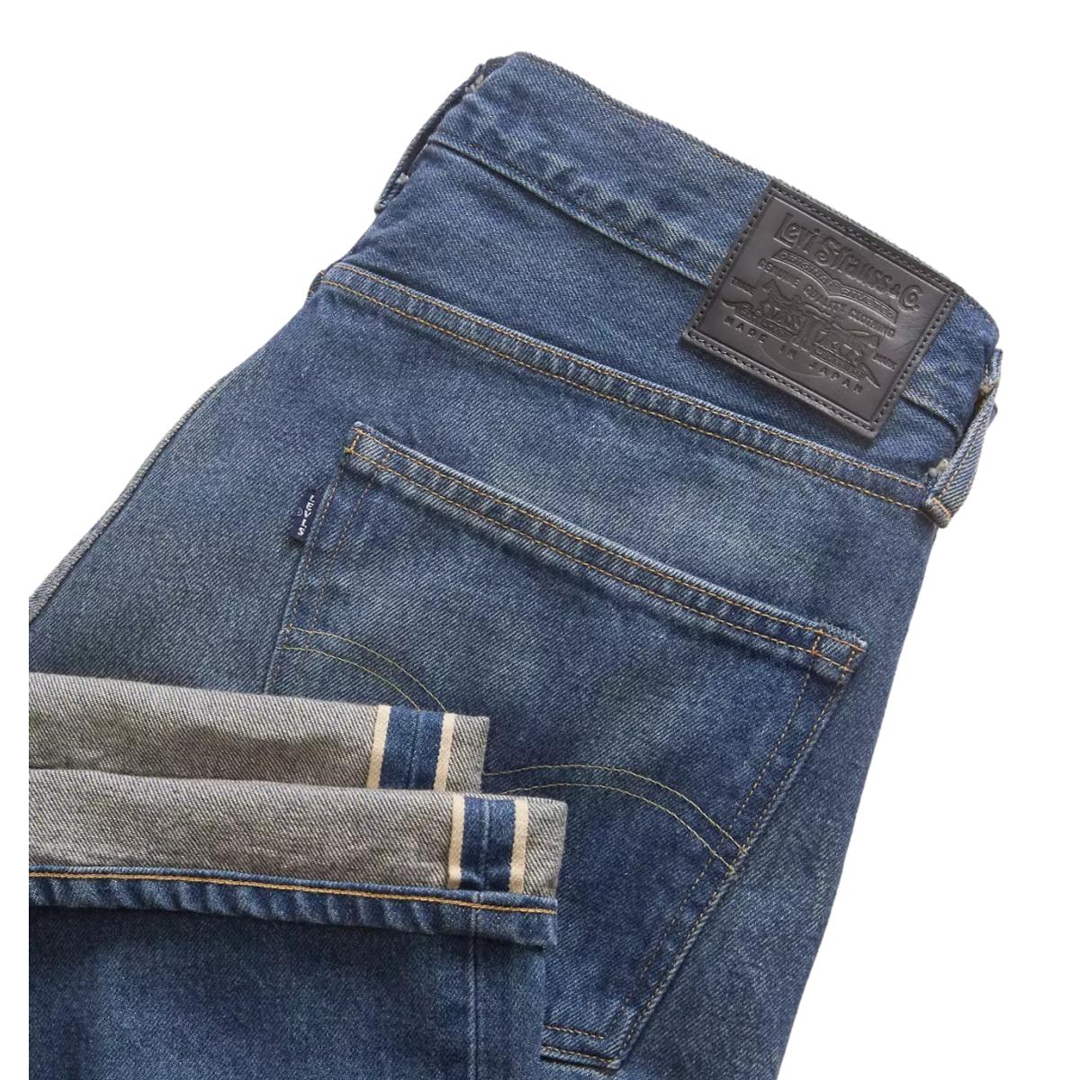Blue Tab Anchor Relaxed Selvedge Vessel Medium Wash