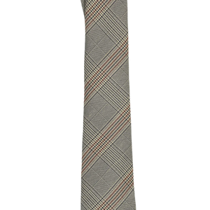 Brown Glen Plaid Tie - Tie