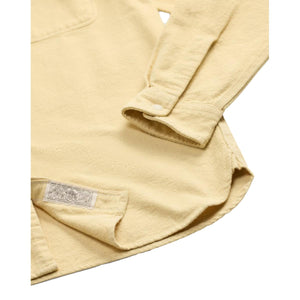 Brushed Chamois Workshirt Faded Yellow - Shirts