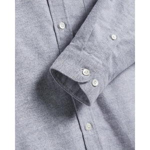 Brushed Oxford Blue - Shirts