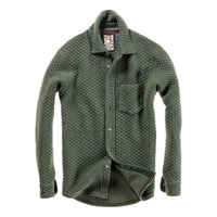 Bubble Knit Shirt Shale Green Hthr - Shirts