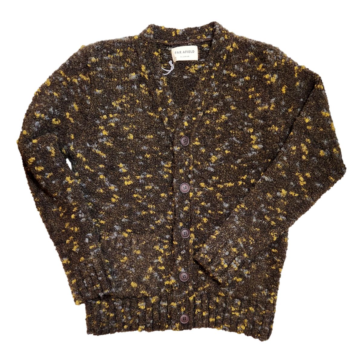 Buckley Cardigan Boucle Brown Multi - Sweater