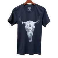 Buffalo Skull Tee - T Shirts