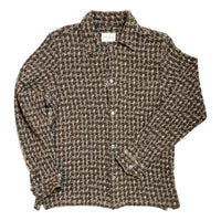 Busey Shirt Dobby Architect Brown Green Stone - Shirts