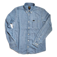 Button Down Denim Shirt - Shirt