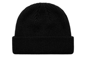 Cable Beanie Black - Hat