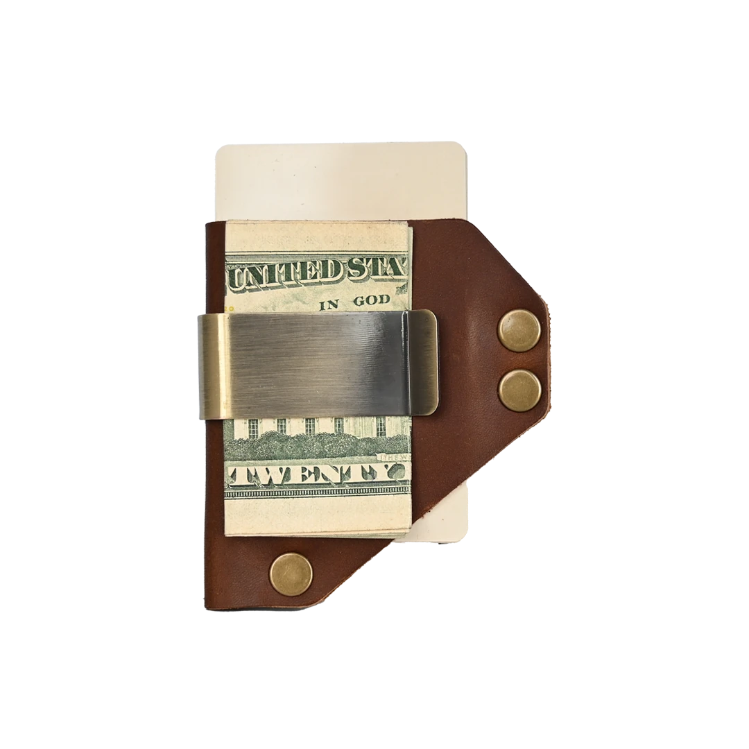 Caliber Clip: Black / Antique Brass