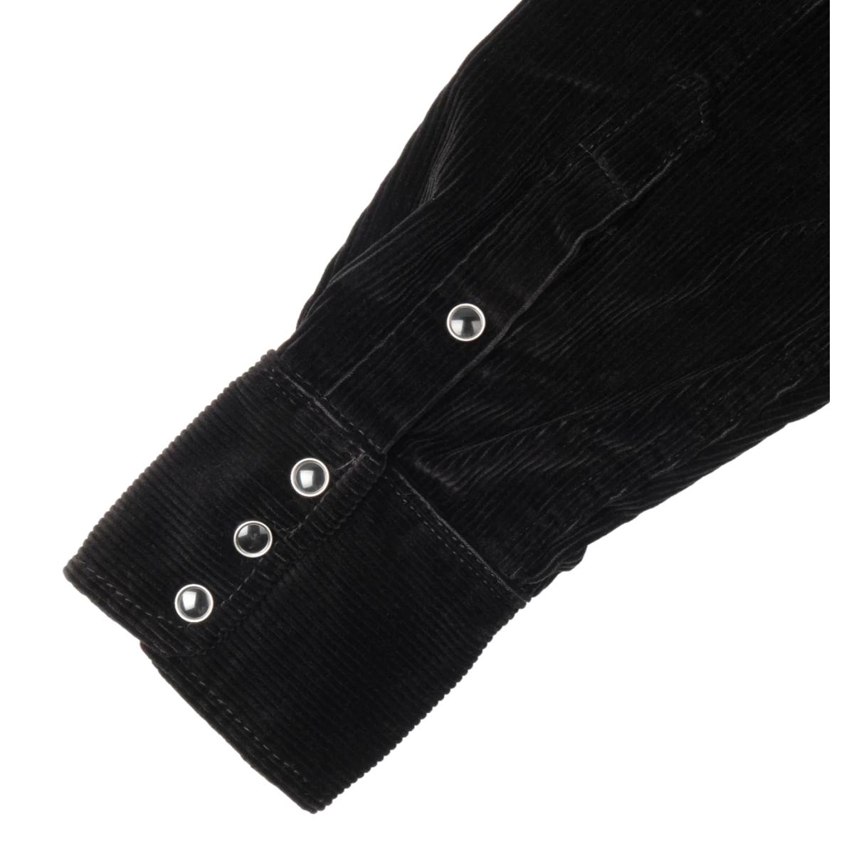 Calico Shirt Black Corduroy - Shirt