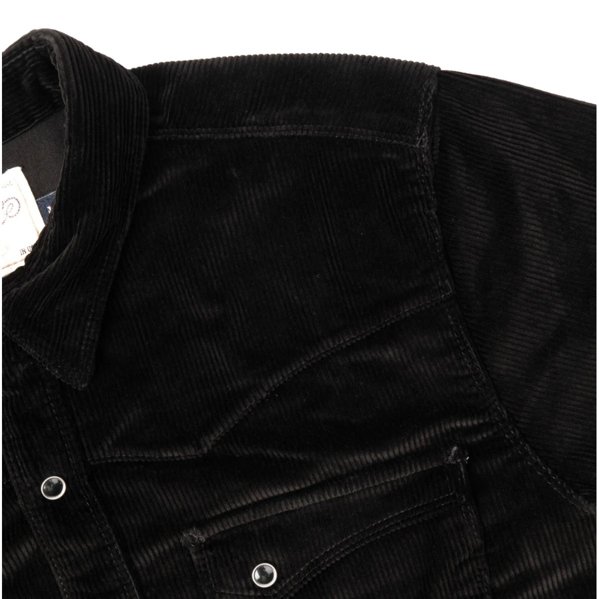 Calico Shirt Black Corduroy - Shirt