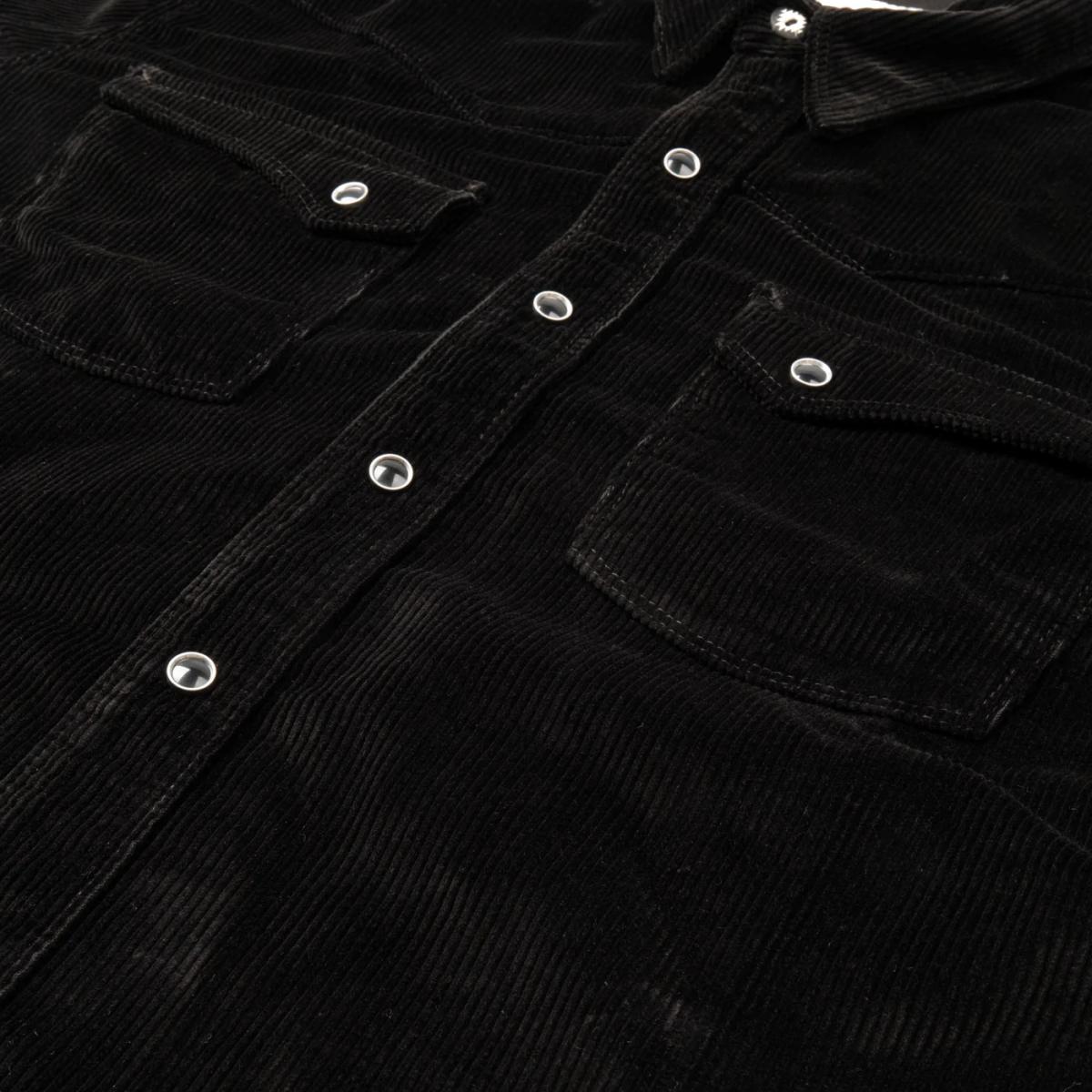 Calico Shirt Black Corduroy - Shirt