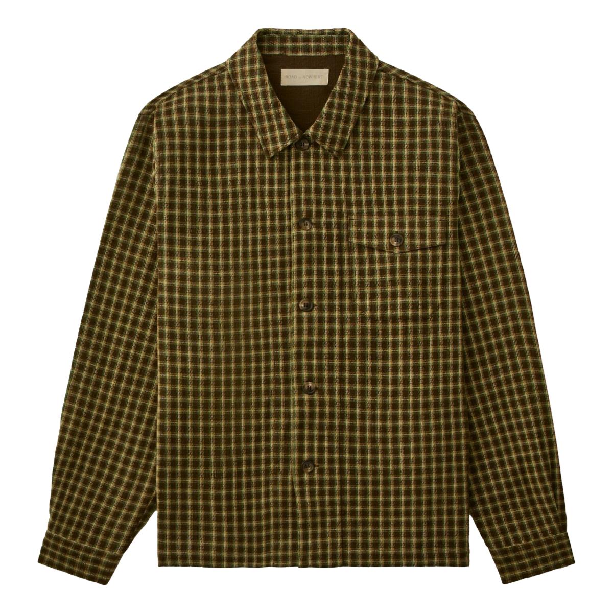 Cameron Overshirt Double Cloth Dobby - overshirts