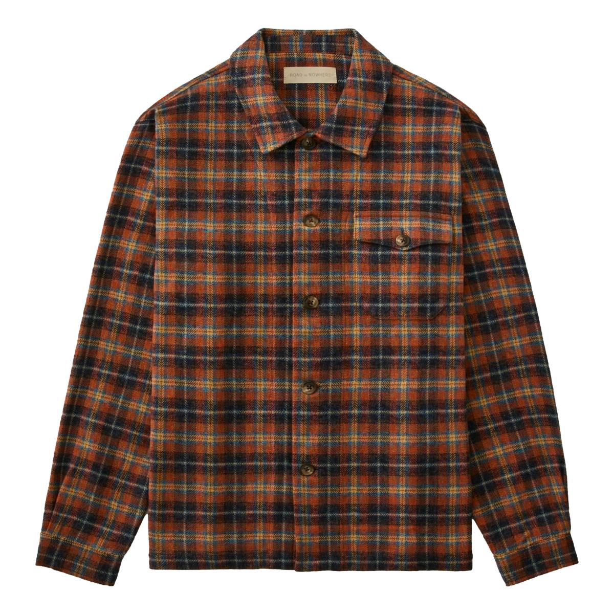 Cameron Overshirt Japanese Tweed - overshirts