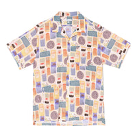 Camp Shirt Multi Color Tencel Jamaican Print - Shirts