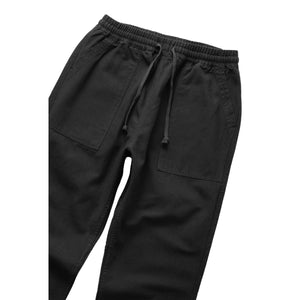 Canvas Chef Pant Black - Fatigue Pant