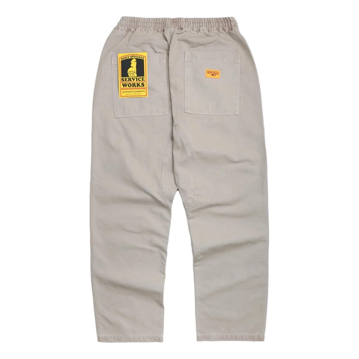 Canvas Chef Pant Stone - Fatigue Pant