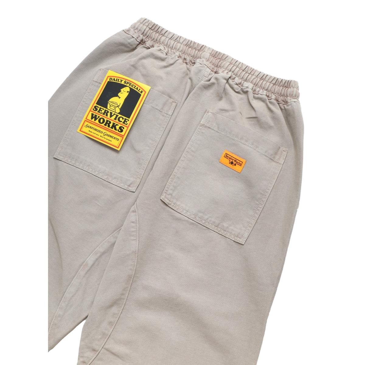 Canvas Chef Pant Stone - Fatigue Pant