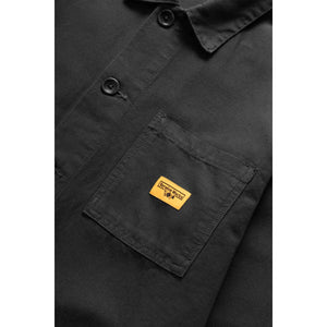 Canvas Coverall Jacket Black - Chore Coat