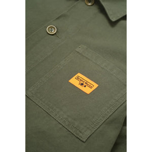 Canvas Coverall Jacket Olive - Chore Coat