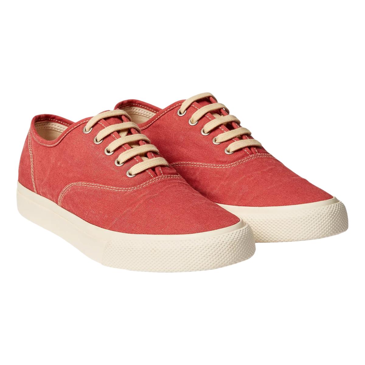 Canvas Sneaker Faded Red - Shoes