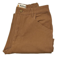 Canvas Work Pants: Almond