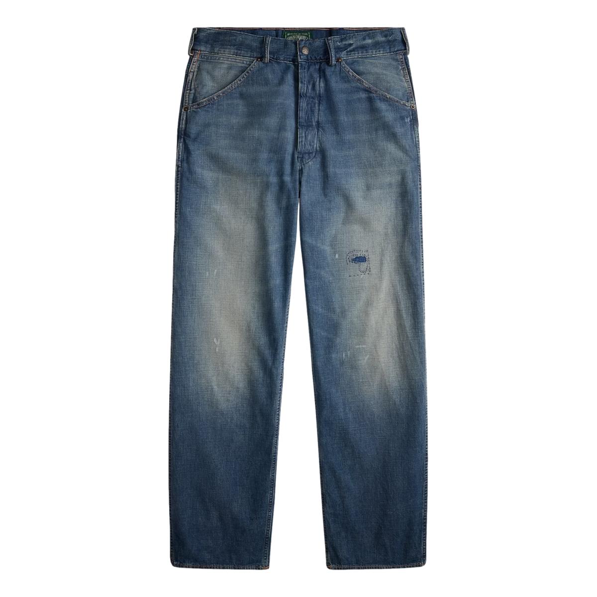 Cervere Classic Fit Workwear Jean Moose River - Denim