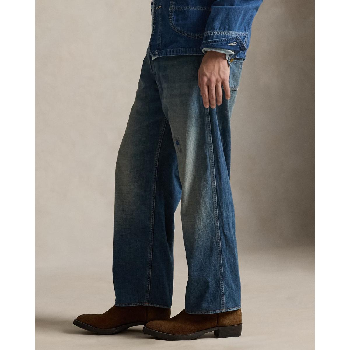 Cervere Classic Fit Workwear Jean Moose River - Denim