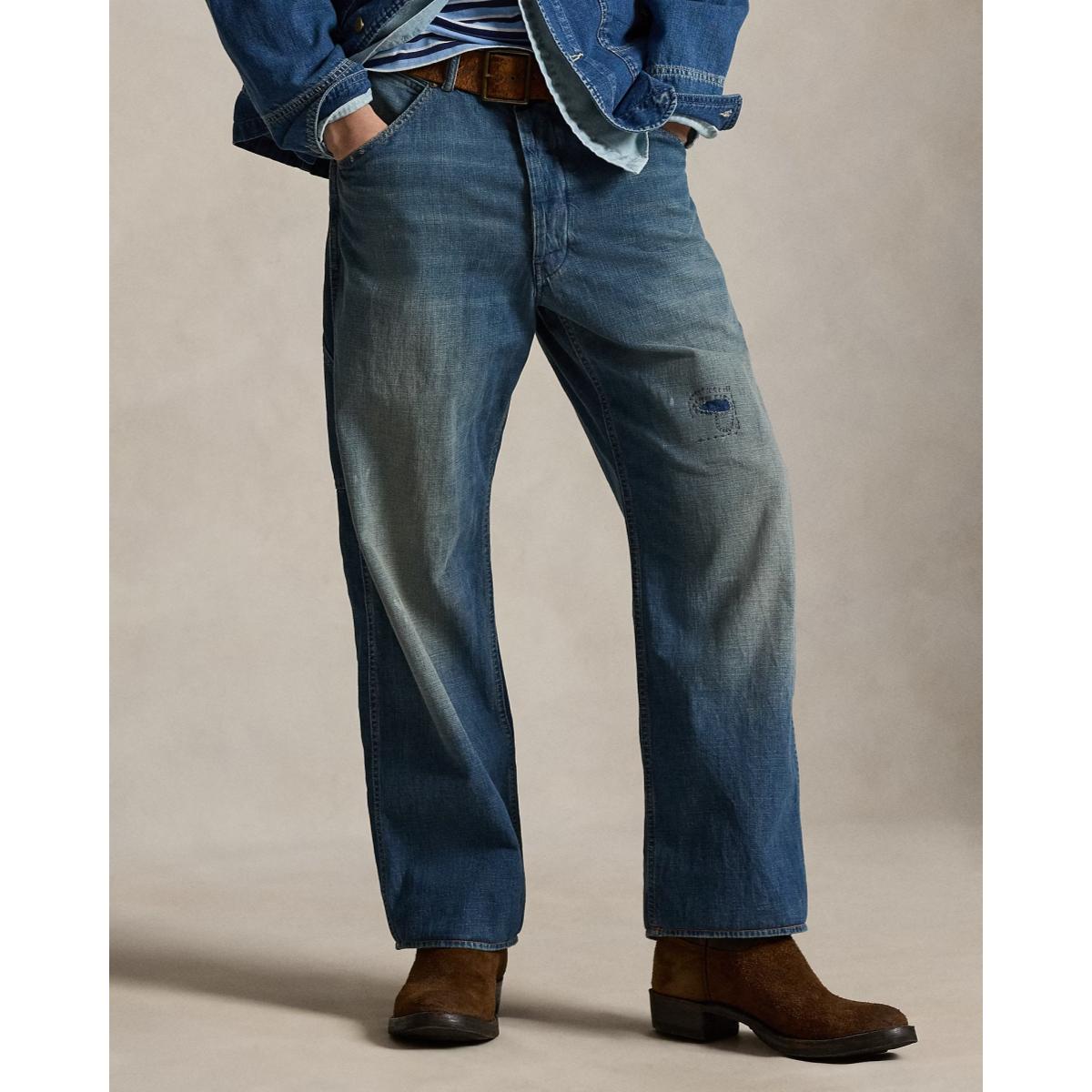 Cervere Classic Fit Workwear Jean Moose River - Denim