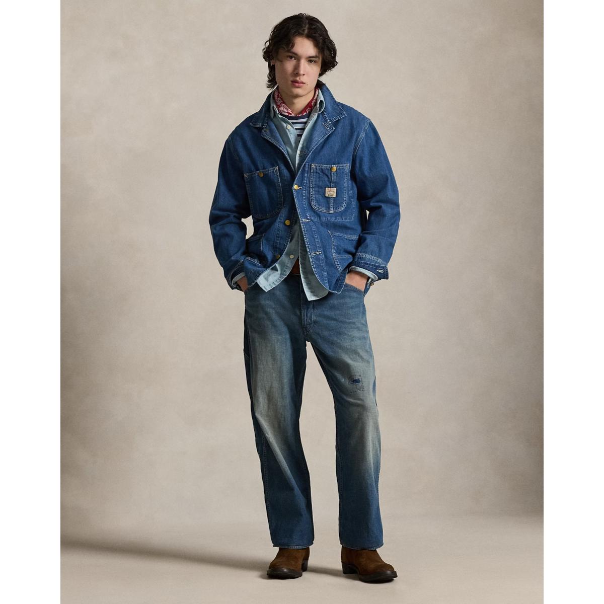 Cervere Classic Fit Workwear Jean Moose River - Denim