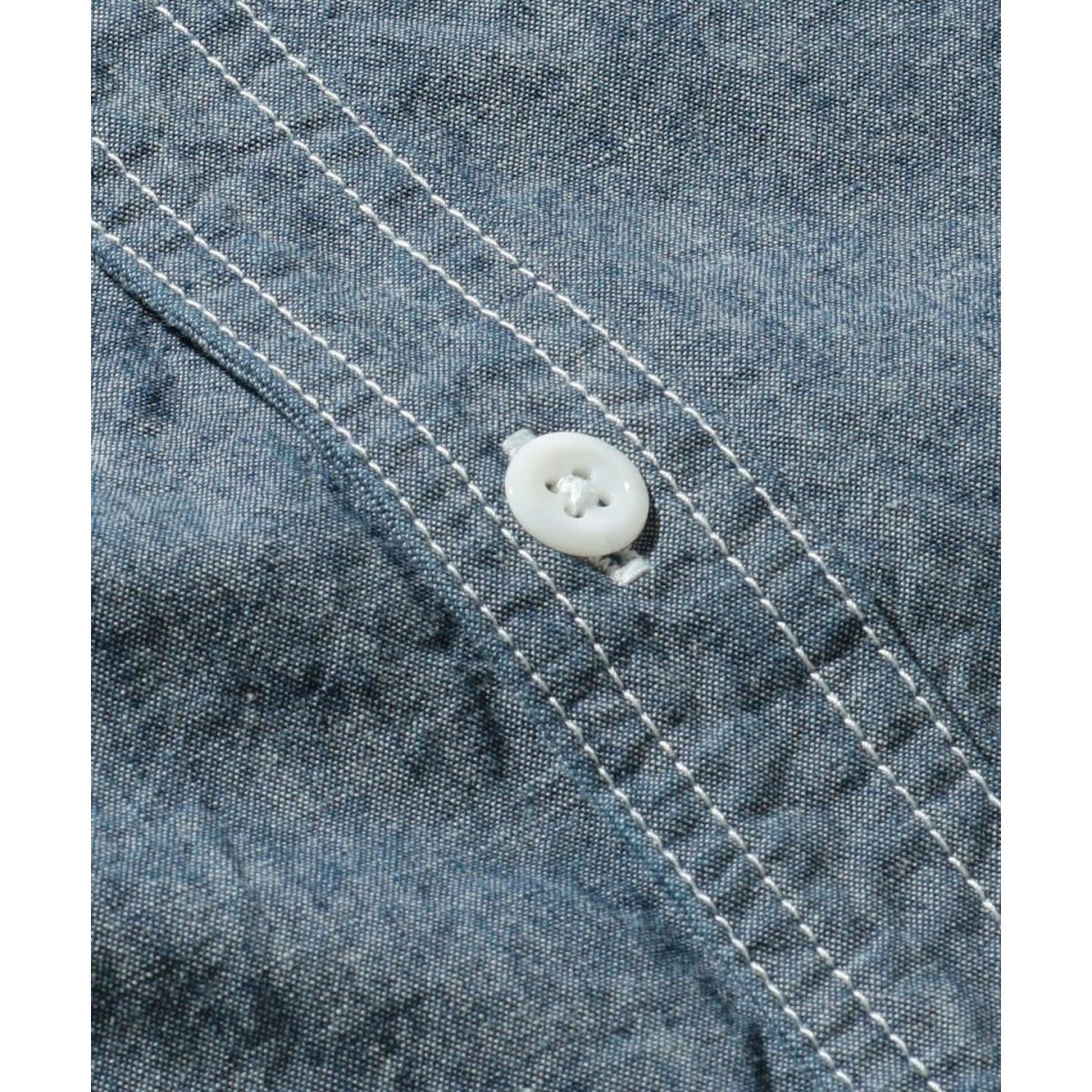 Beams Plus Chambray Work Shirt - MILWORKS